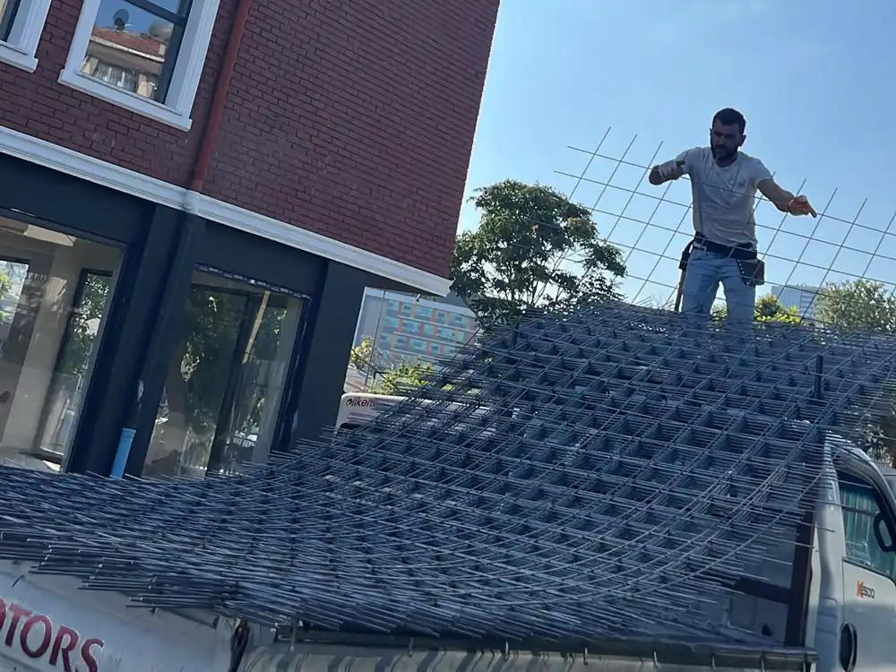 Florya Çesan (çelik hasır) teslimatı